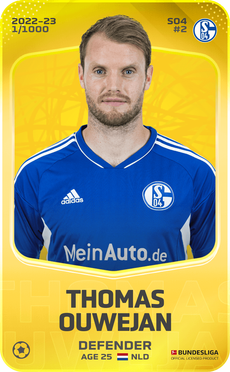 Thomas Ouwejan 2022-23 • Limited 1/1000