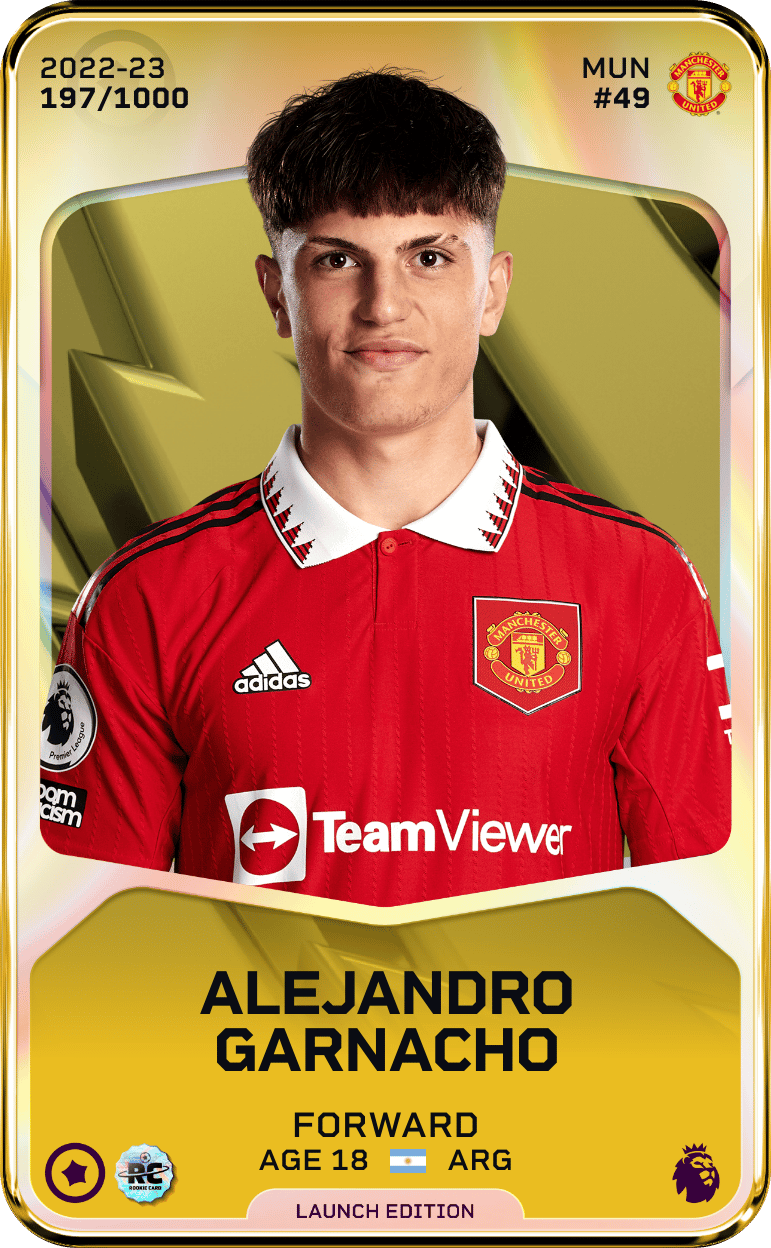 Alejandro Garnacho 2022-23 • Limited 197/1000