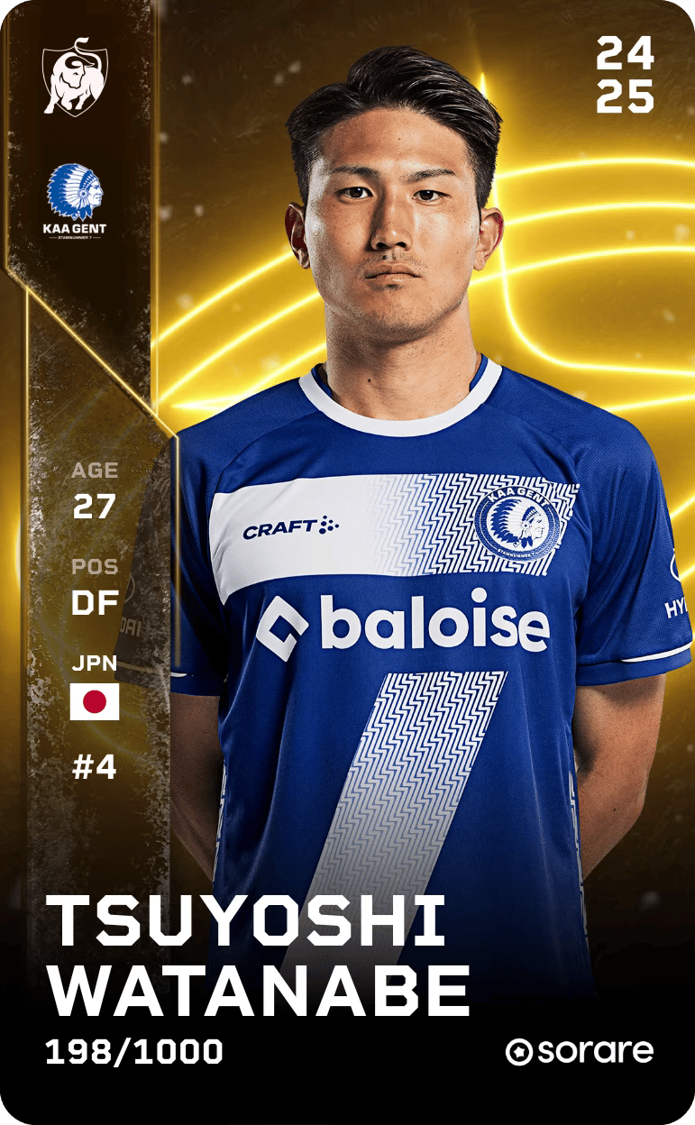 Tsuyoshi Watanabe 2024-25 • Limited 198/1000