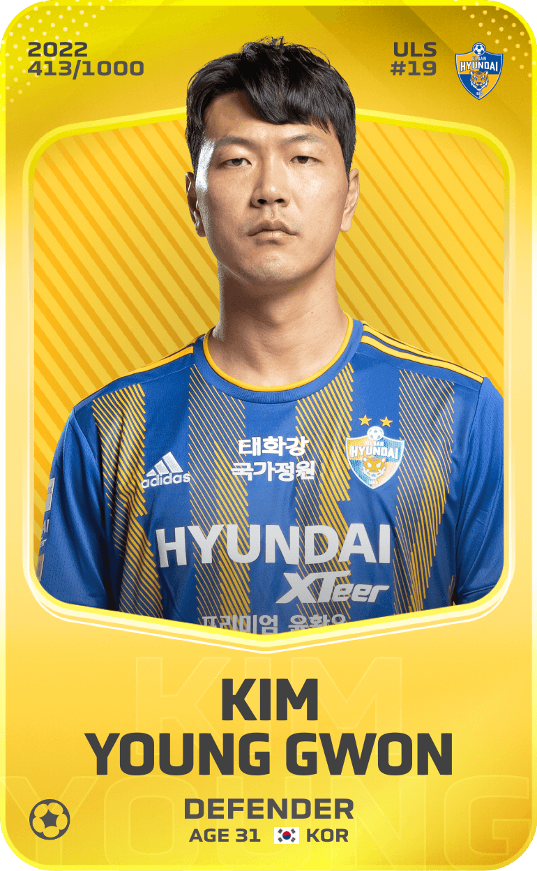Kim Young Gwon 2022-23 • Limited 413/1000