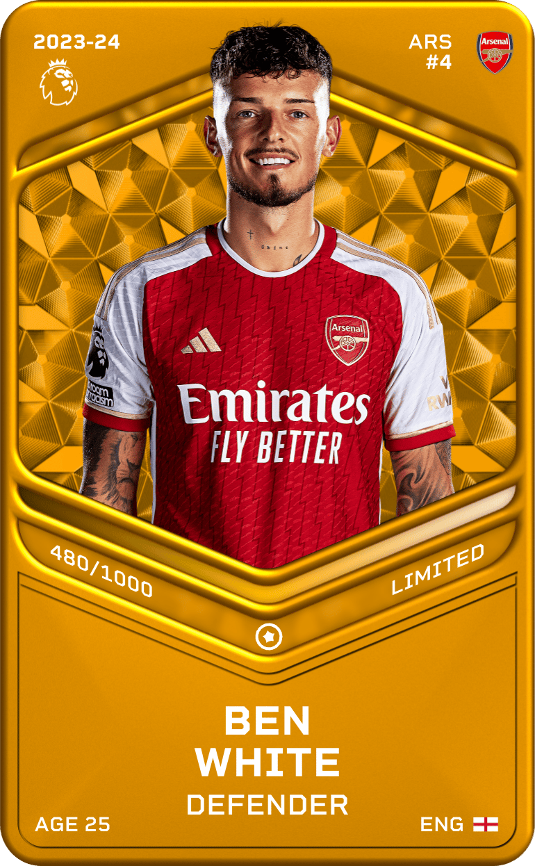 Ben White 2023-24 • Limited 480/1000