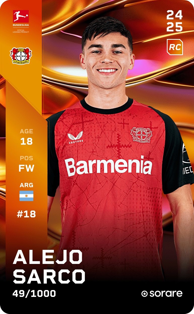 Alejo Sarco 2024-25 • Limited 49/1000