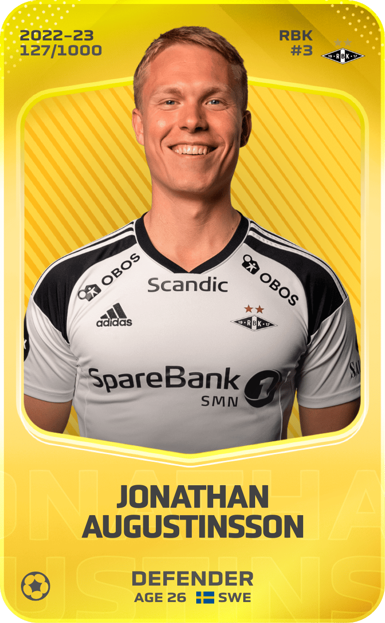 Jonathan Augustinsson 2022-23 • Limited 127/1000