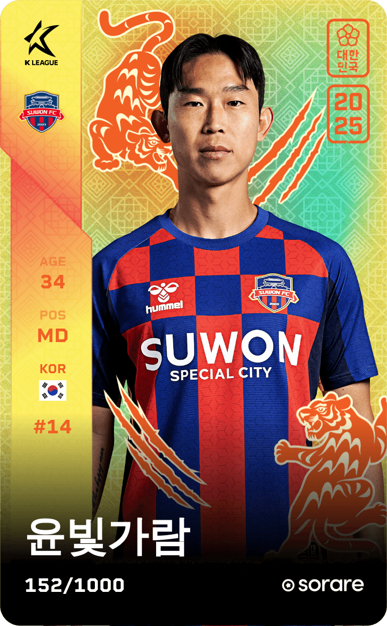 Yoon Bit-Garam 2025-26 • Limited 152/1000