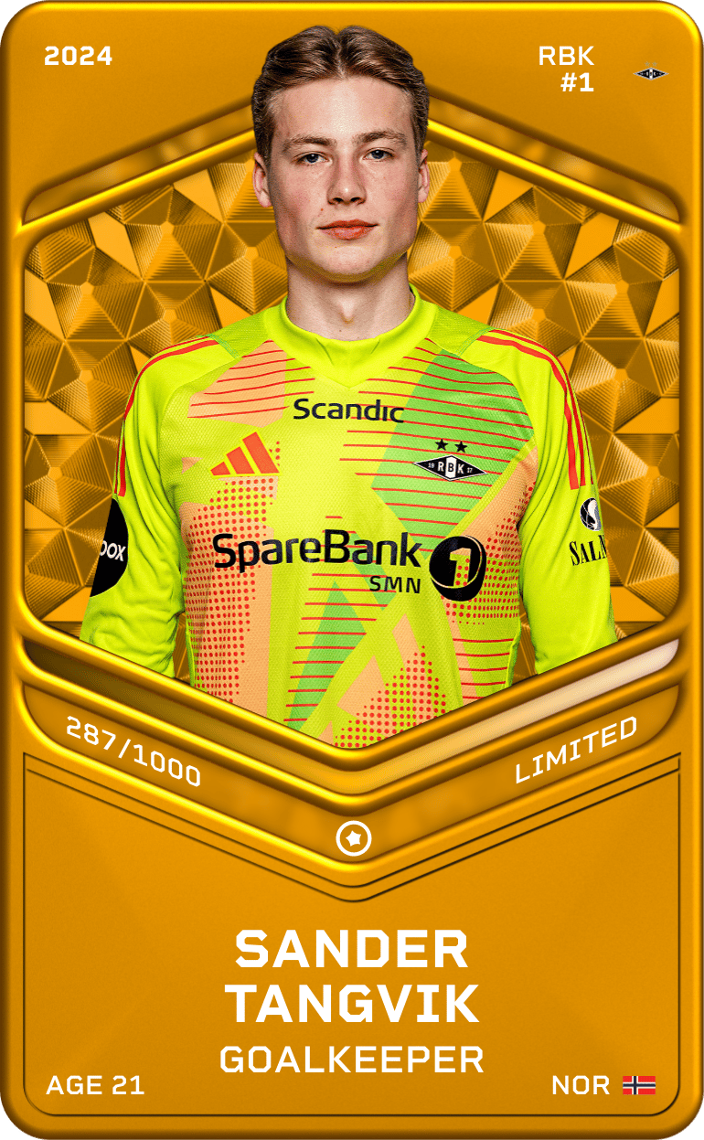 Sander Tangvik 2024-25 • Limited 287/1000
