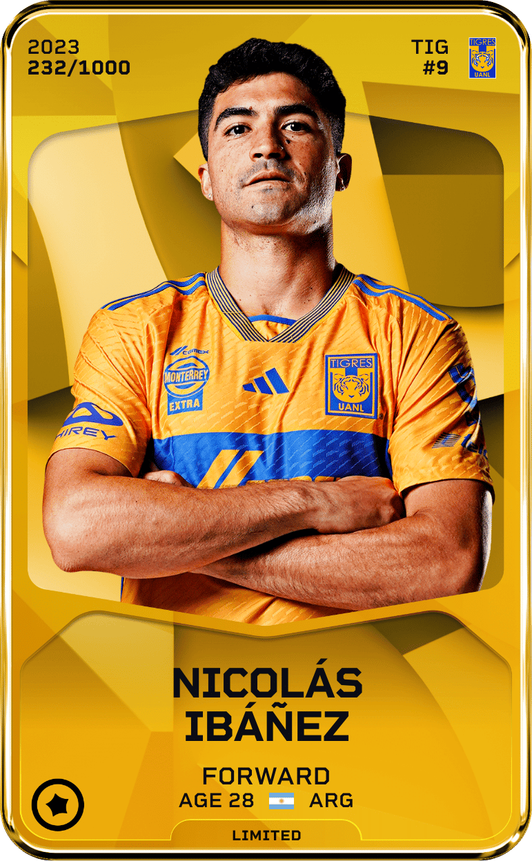 Nicolás Ibáñez 2023-24 • Limited 232/1000