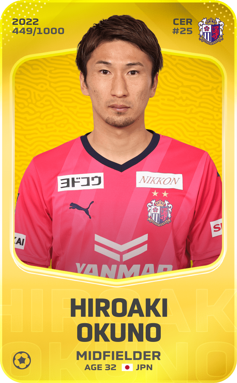 Hiroaki Okuno 2022-23 • Limited 449/1000