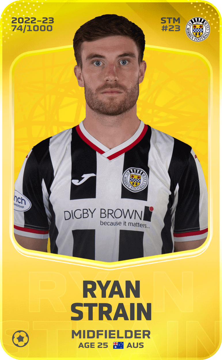 Ryan Strain 2022-23 • Limited 74/1000