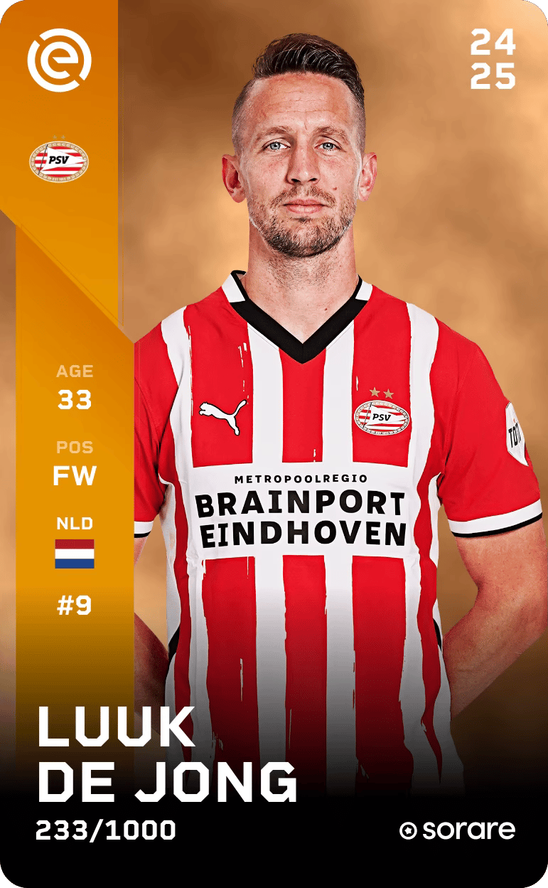 Luuk de Jong 2024-25 • Limited 233/1000