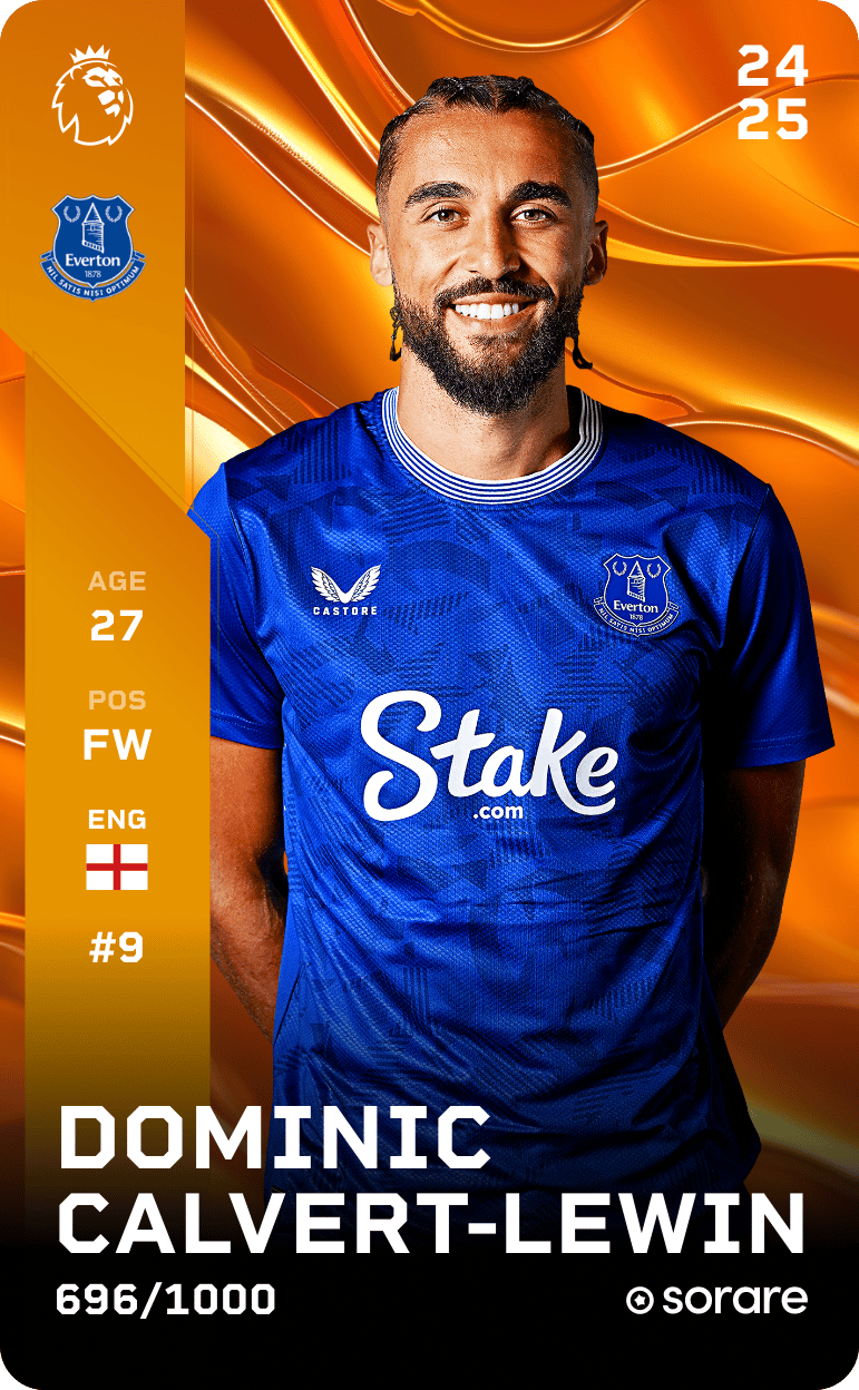 Dominic Calvert-Lewin 2024-25 • Limited 696/1000