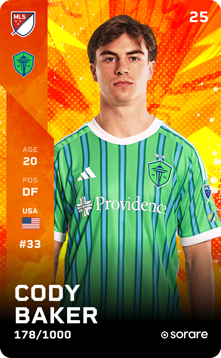 Cody Baker 2025-26 • Limited 178/1000