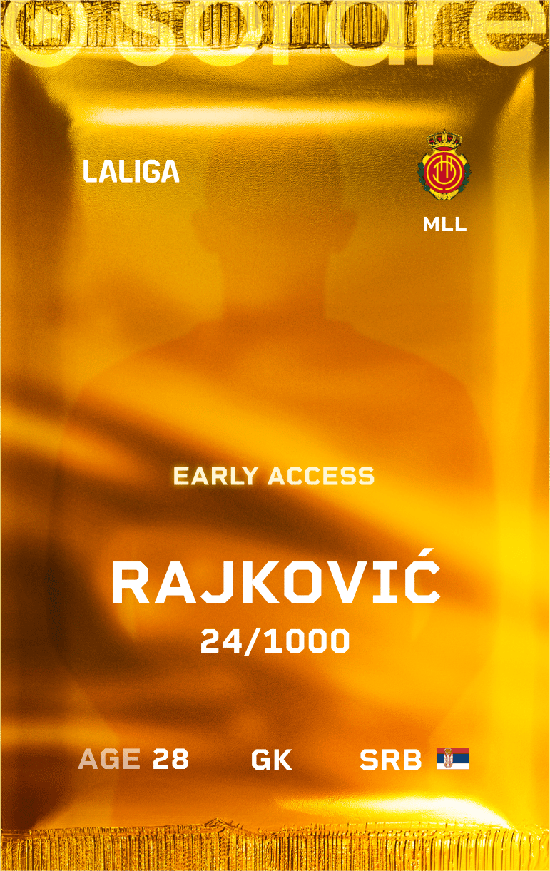 Predrag Rajkovic 2024-25 • Limited 24/1000