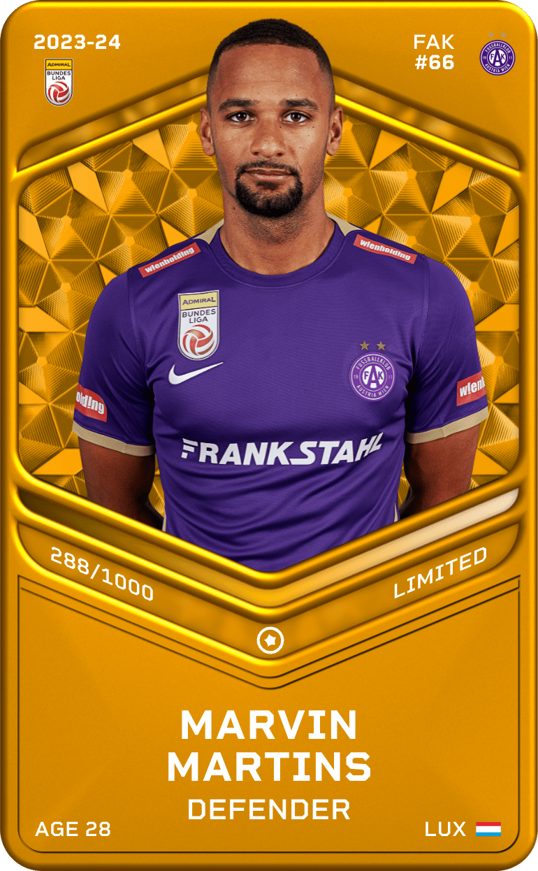 Marvin Martins 2023-24 • Limited 288/1000