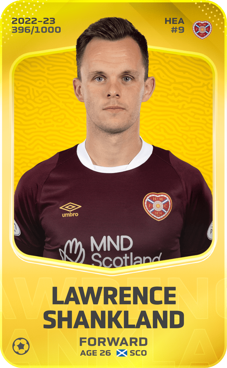 Lawrence Shankland 2022-23 • Limited 396/1000