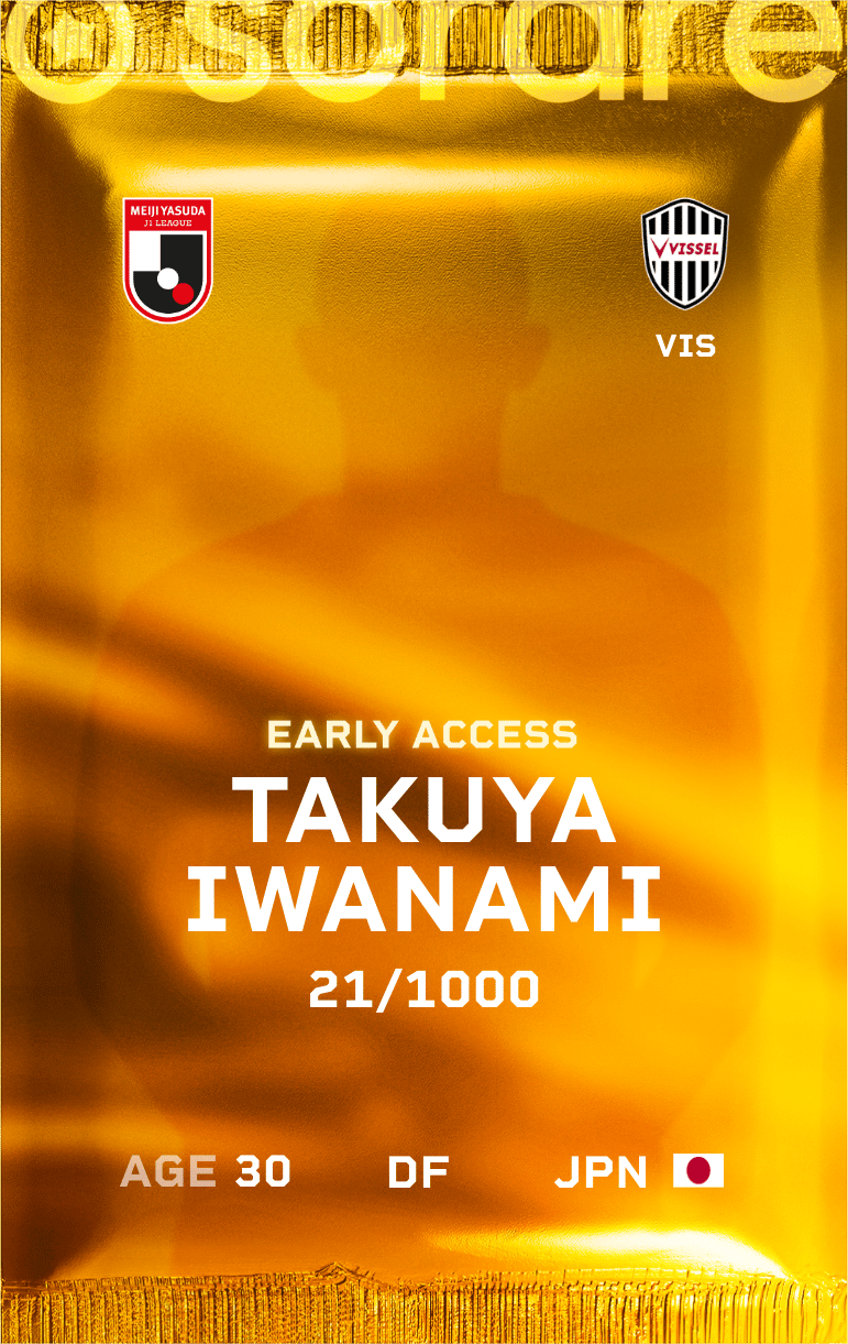 Takuya Iwanami 2025-26 • Limited 21/1000