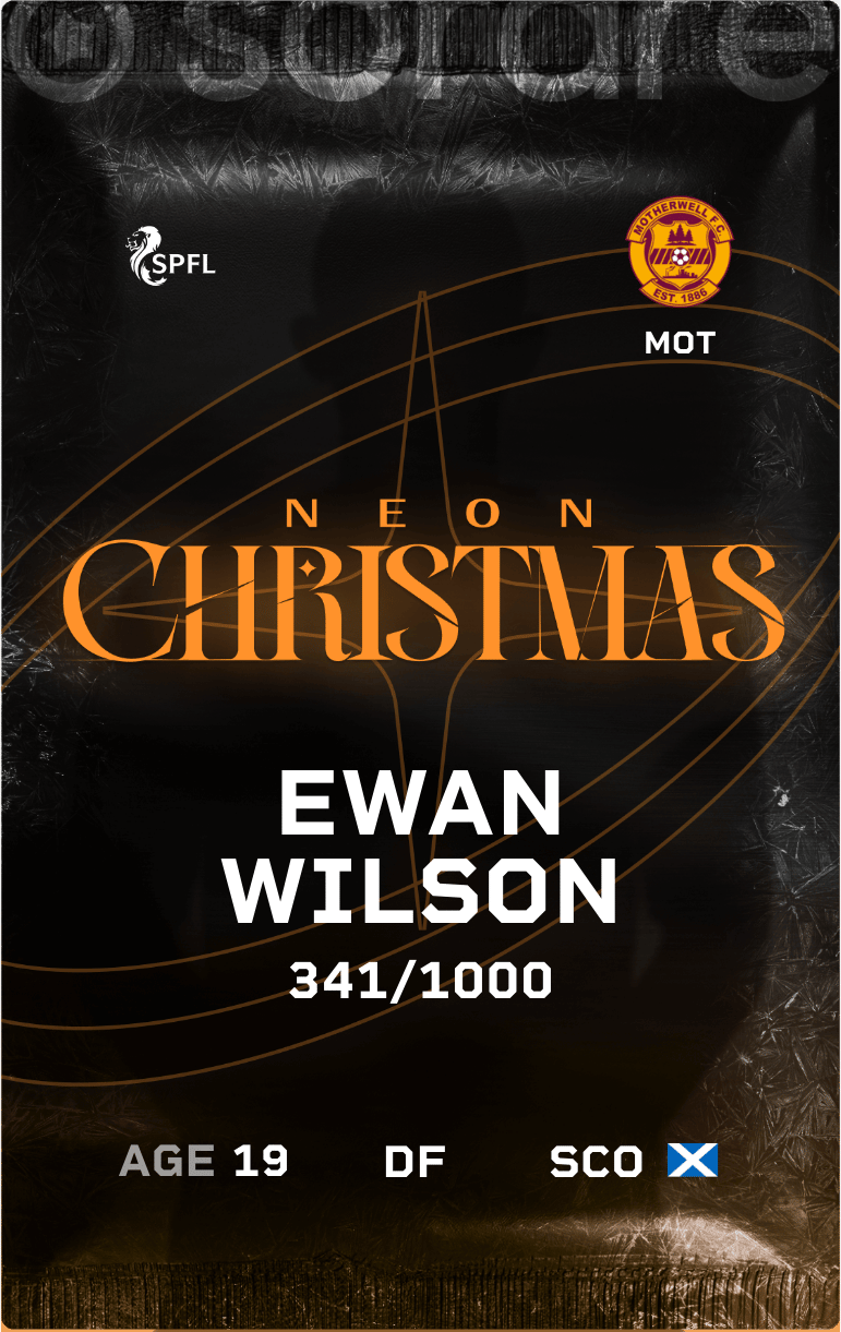 Ewan Wilson 2024-25 • Limited 341/1000