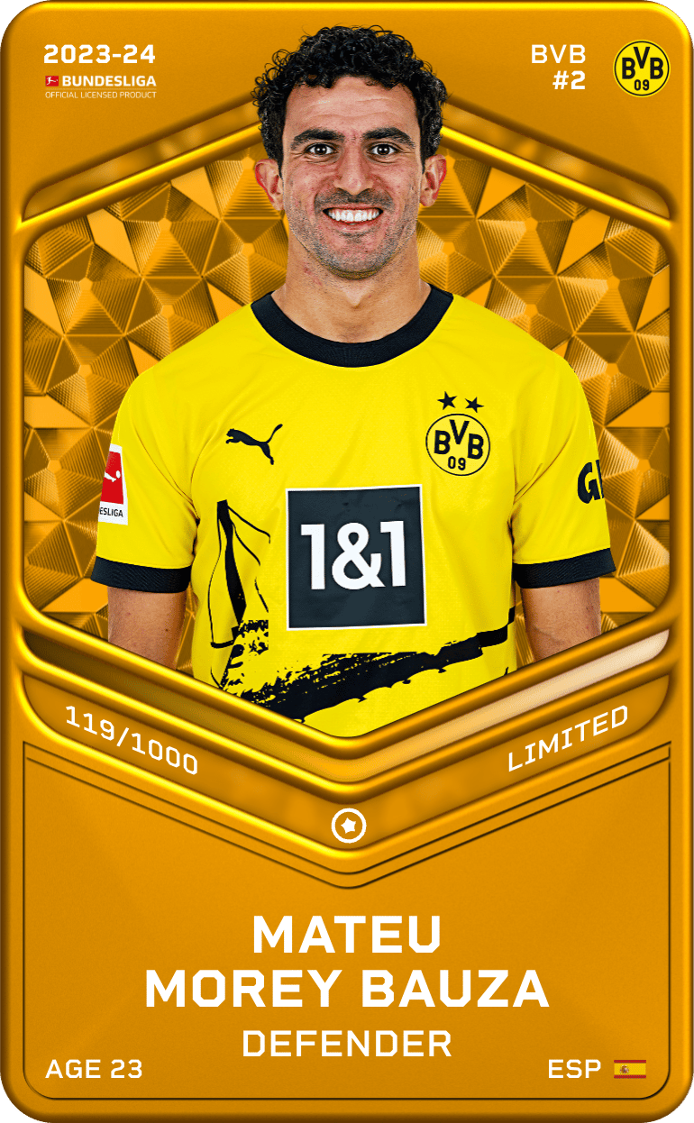 Mateu Morey Bauza 2023-24 • Limited 119/1000