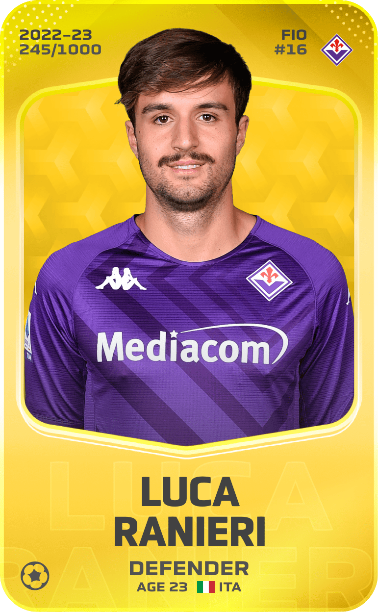 Luca Ranieri 2022-23 • Limited 245/1000