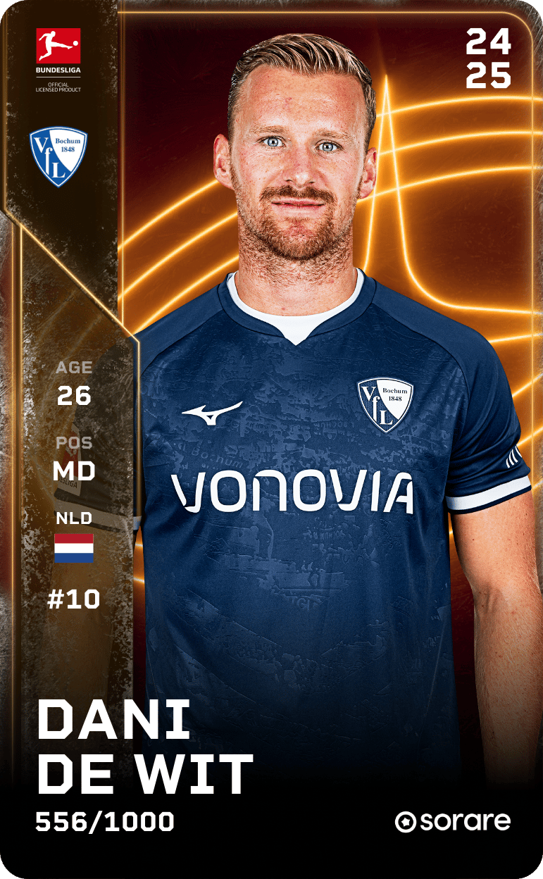 Dani de Wit 2024-25 • Limited 556/1000