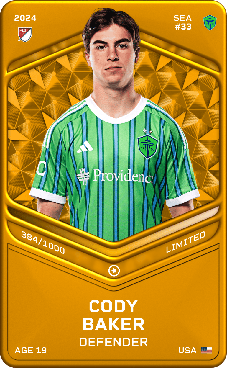 Cody Baker 2024-25 • Limited 384/1000