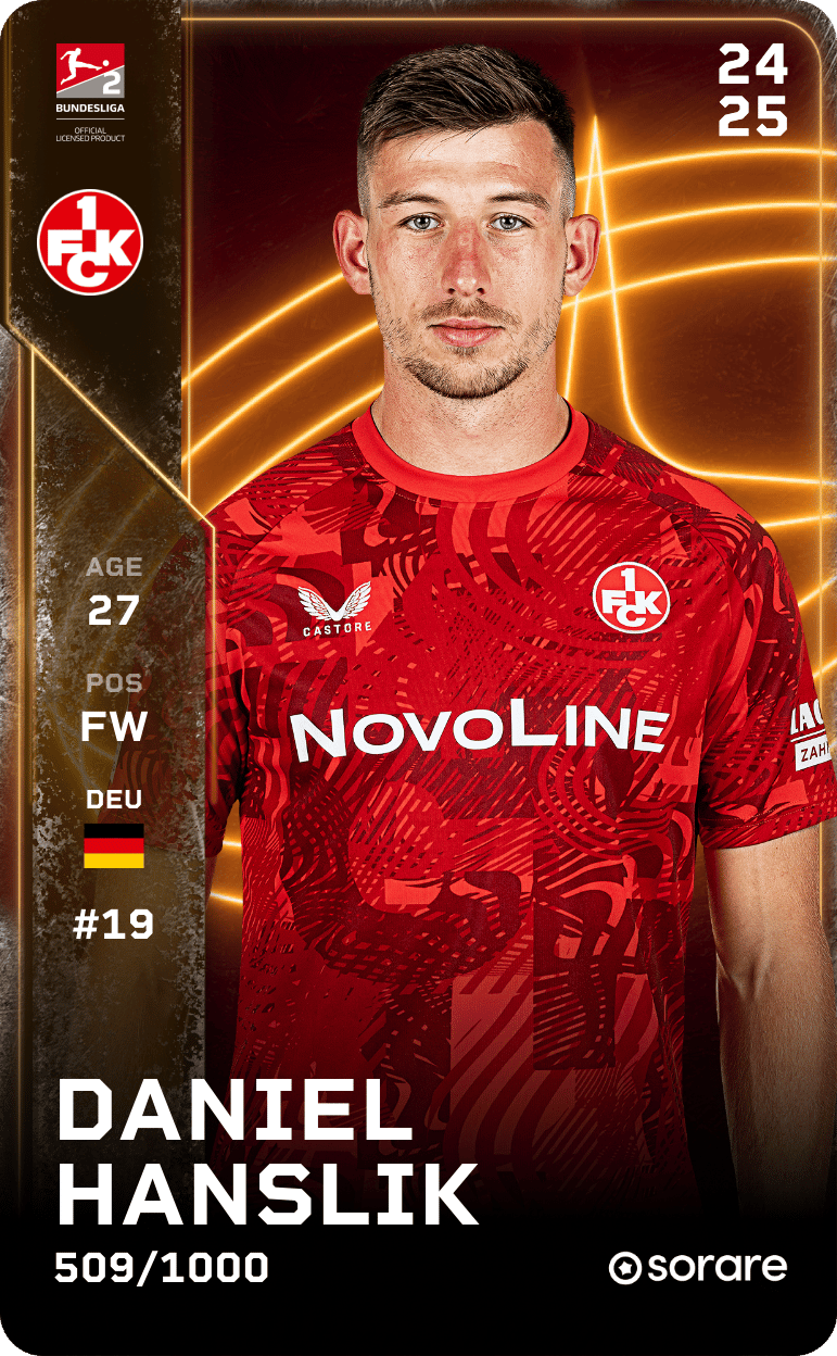 Daniel Hanslik 2024-25 • Limited 509/1000