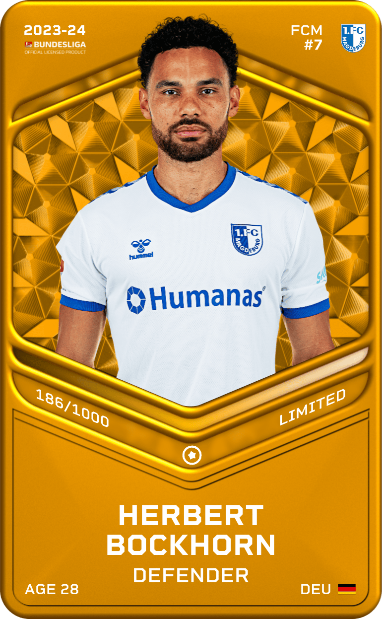 Herbert Bockhorn 2023-24 • Limited 186/1000