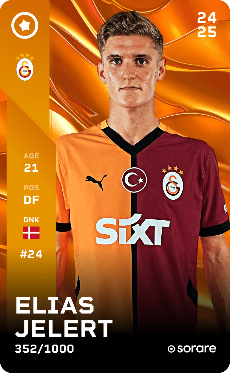 Elias Jelert 2024-25 • Limited 352/1000