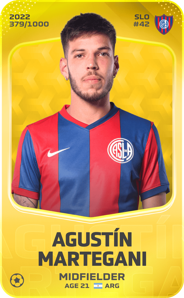 Agustín Martegani 2022-23 • Limited 379/1000