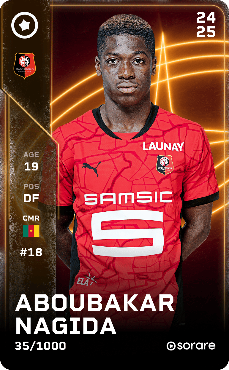Aboubakar Nagida 2024-25 • Limited 35/1000