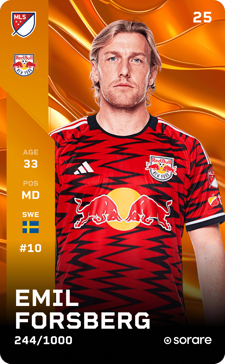 Emil Forsberg 2025-26 • Limited 244/1000