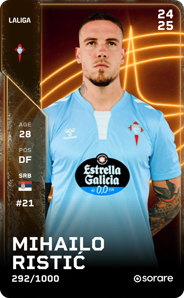 Mihailo Ristić 2024-25 • Limited 292/1000