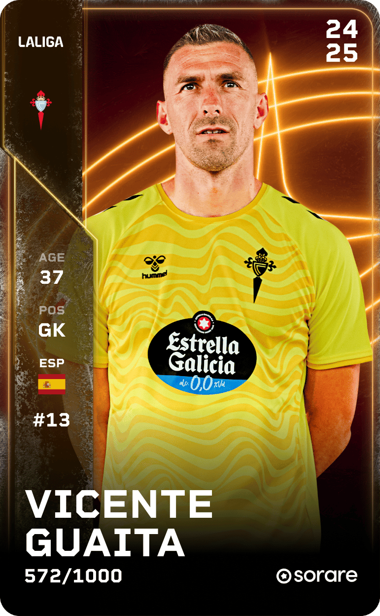 Vicente Guaita 2024-25 • Limited 572/1000