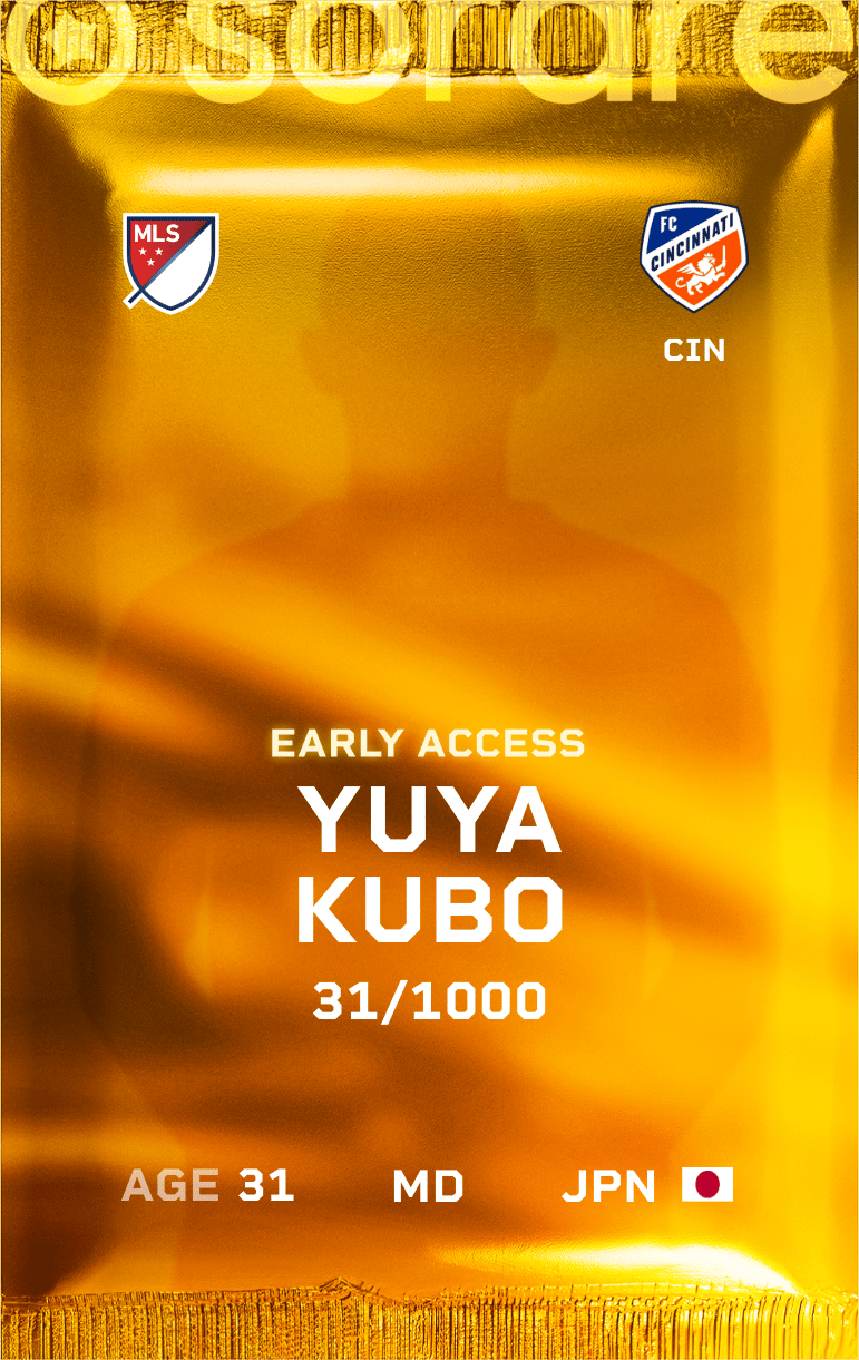 Yuya Kubo 2025-26 • Limited 31/1000