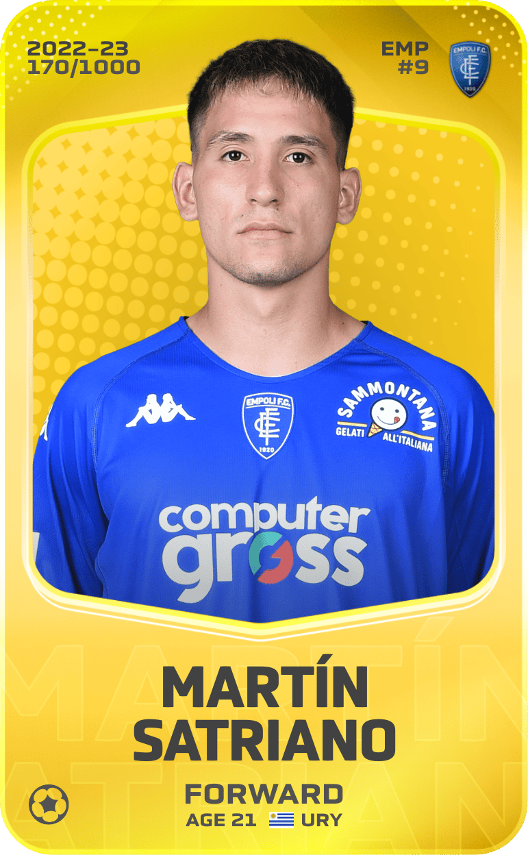 Martín Satriano 2022-23 • Limited 170/1000