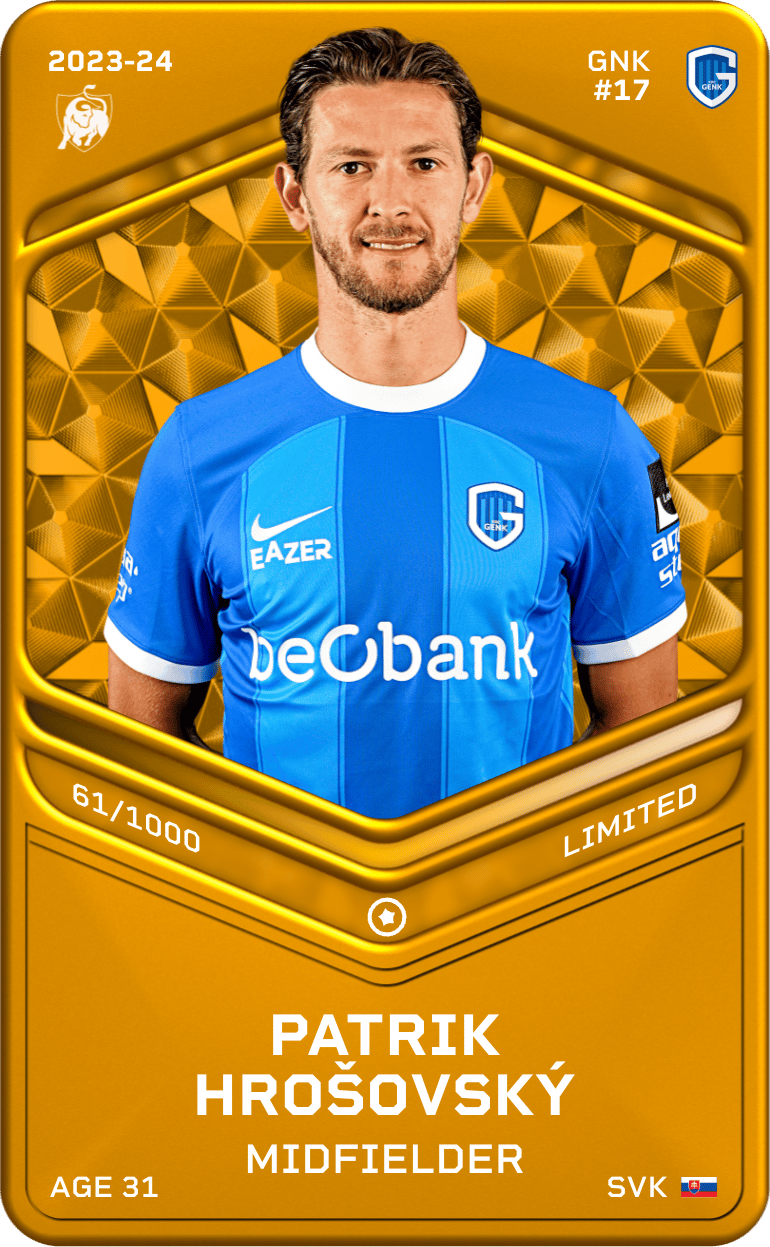 Patrik Hrošovský 2023-24 • Limited 61/1000