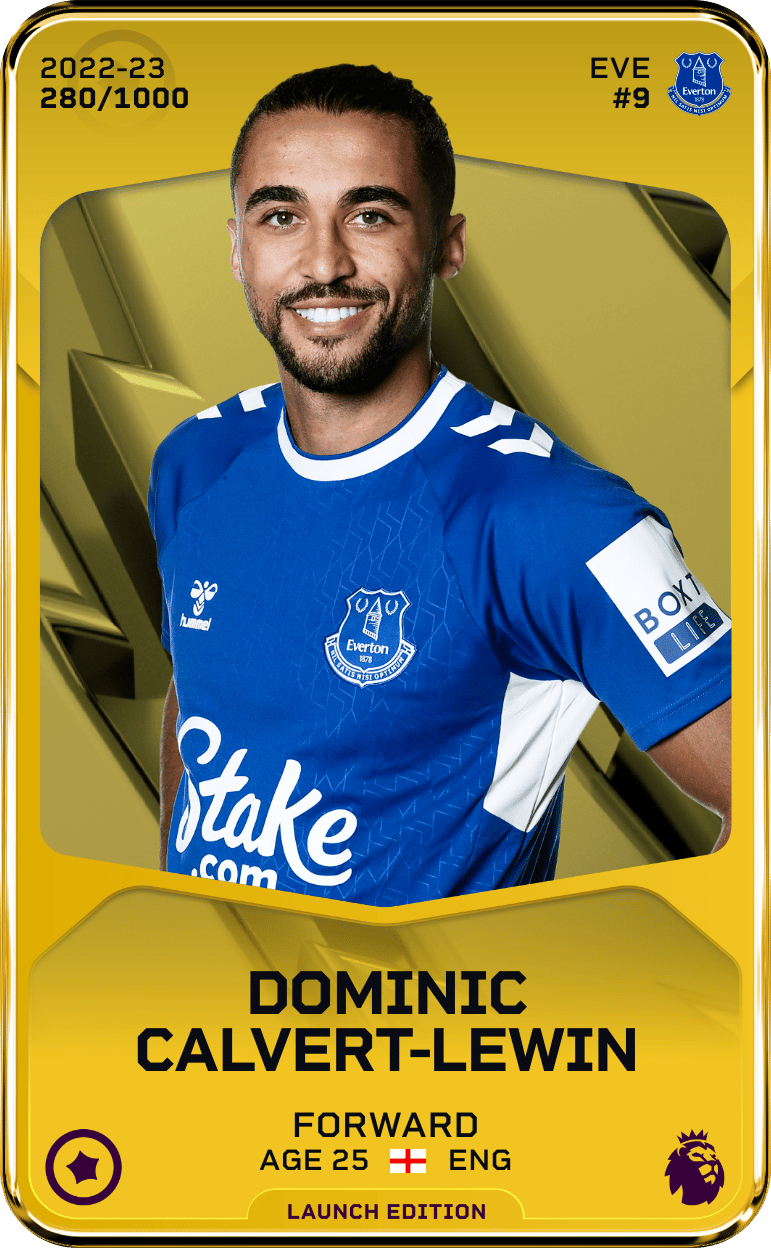 Dominic Calvert-Lewin 2022-23 • Limited 280/1000
