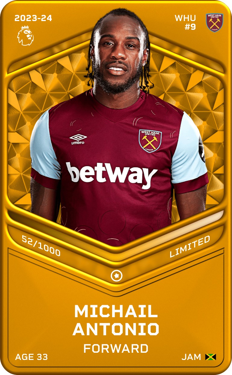 Michail Antonio 2023-24 • Limited 52/1000