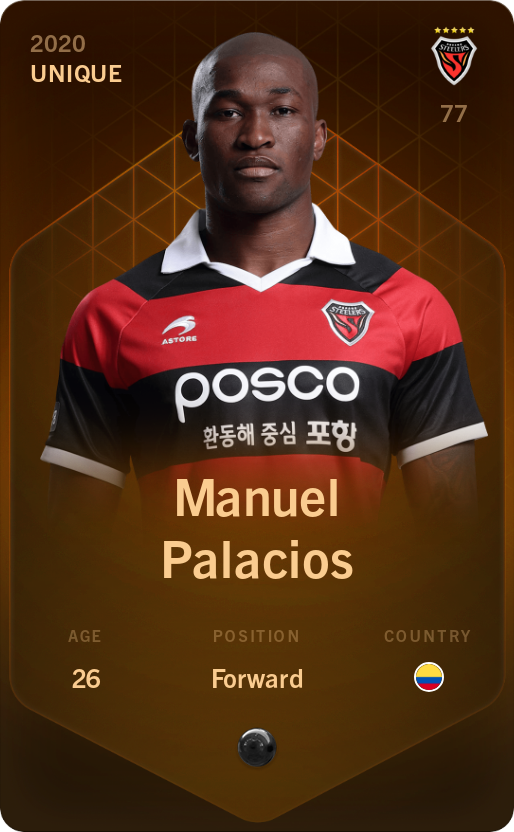 Sorare - Sorare Official - Manuel Palacios 2020-21 • Unique - NFT # 48506177616287047975538303924289217293276651478930263863965341515391302031825