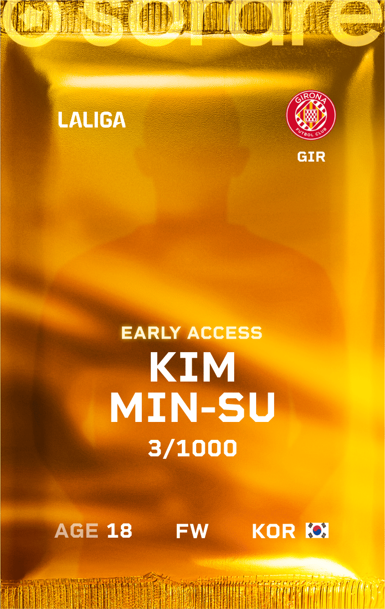 Kim Min-Su 2024-25 • Limited 3/1000