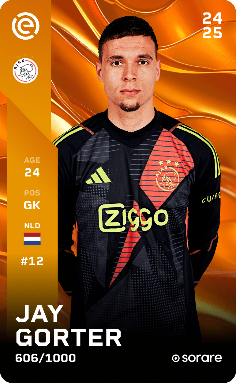 Jay Gorter 2024-25 • Limited 606/1000