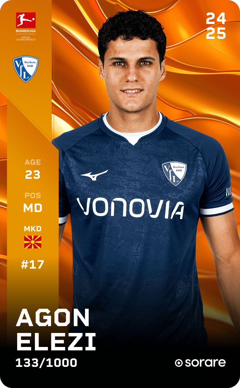 Agon Elezi 2024-25 • Limited 133/1000