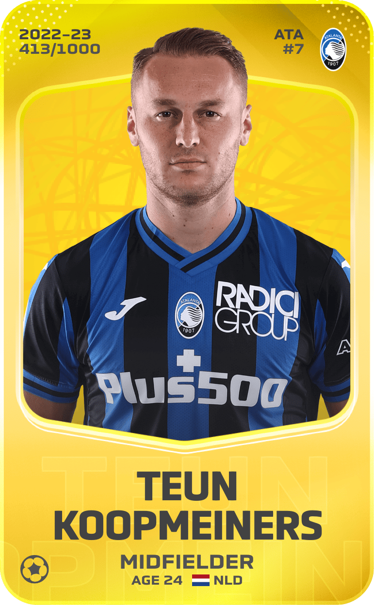 Teun Koopmeiners 2022-23 • Limited 413/1000