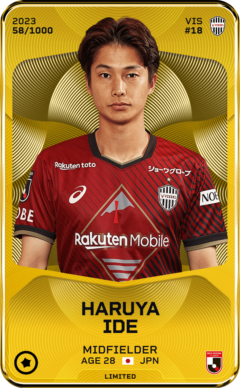 Haruya Ide 2023-24 • Limited 58/1000