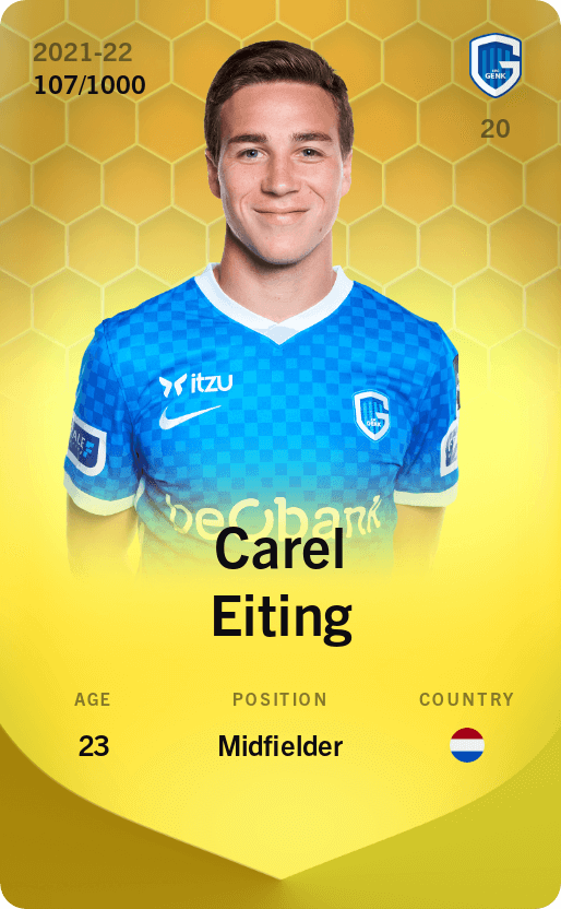Carel Eiting 2021-22 • Limited 107/1000