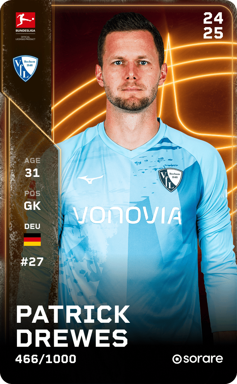 Patrick Drewes 2024-25 • Limited 466/1000