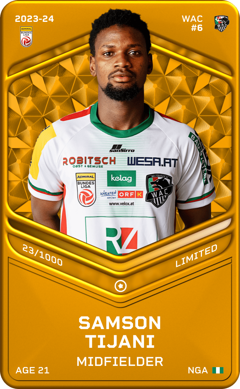 Samson Tijani 2023-24 • Limited 23/1000
