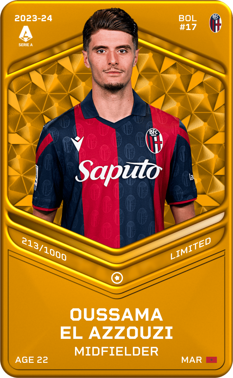 Oussama El Azzouzi 2023-24 • Limited 213/1000
