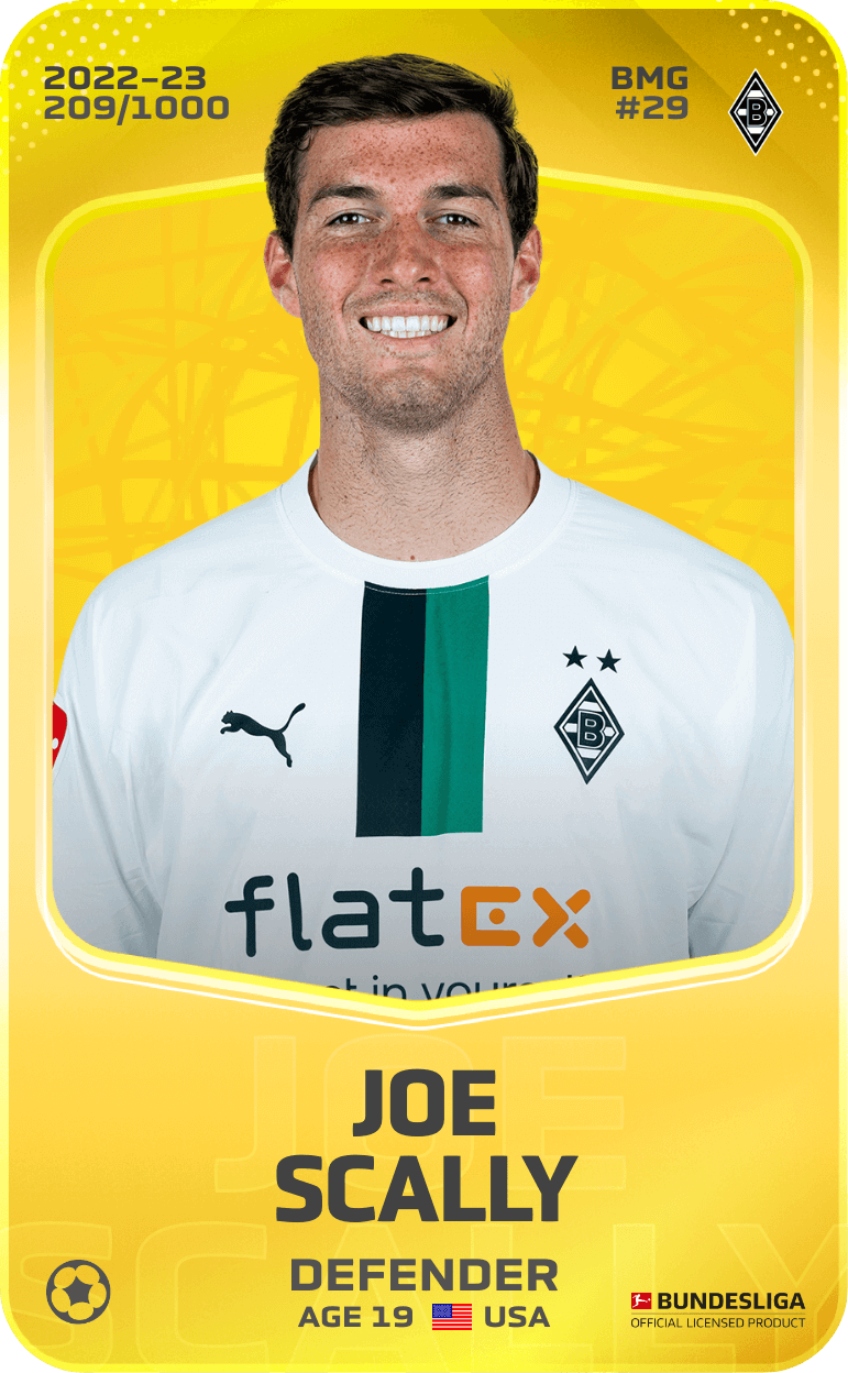 Joe Scally 2022-23 • Limited 209/1000