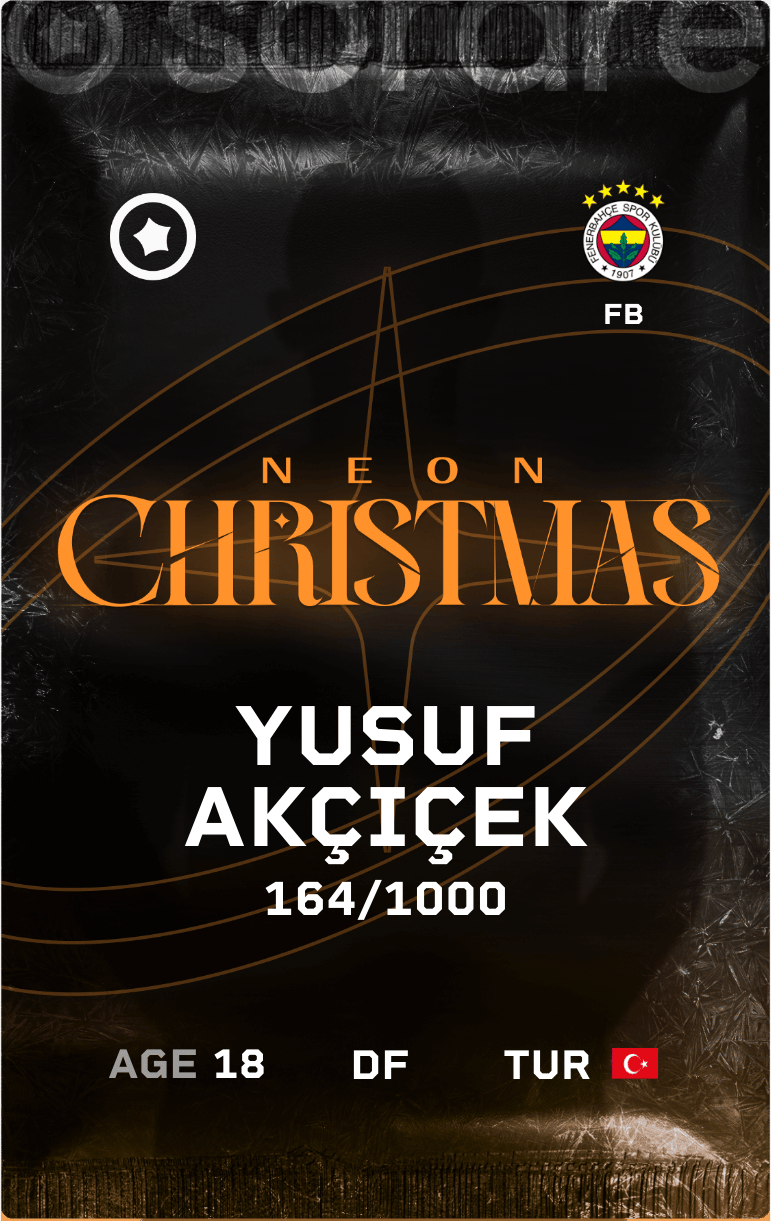 Yusuf Akçiçek 2024-25 • Limited 164/1000