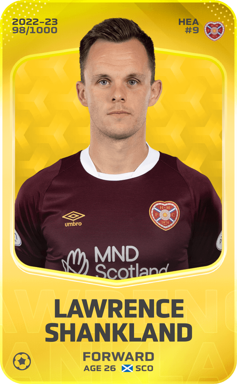 Lawrence Shankland 2022-23 • Limited 98/1000